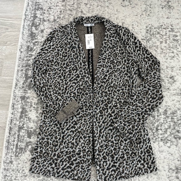 Dex Jackets & Blazers - NWT leopard blazer sz xs.